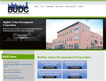 Tablet Screenshot of buffalourbandevelopment.com